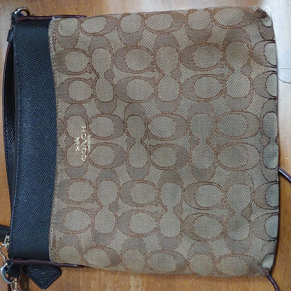 Mini Coach Logo Crossbody Bag